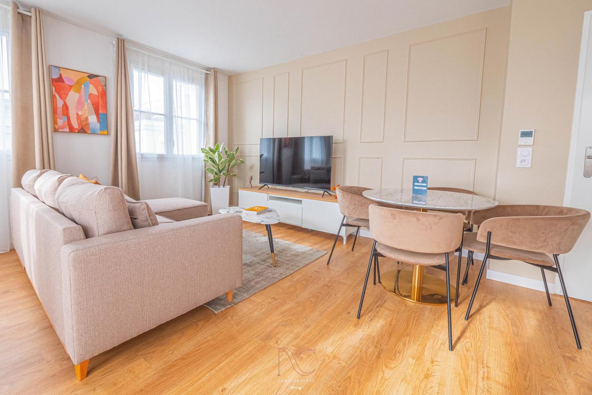 *Disneyland-Paris* 4 Pers, Wifi, Parking Serris Luaran gambar
